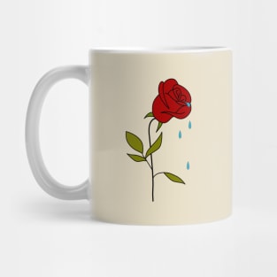 Sad flower, a cute flower shirt ,awesome sad flower Mug